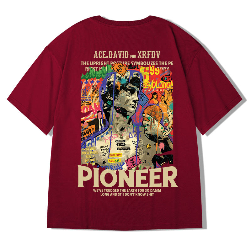 Polyester Graphic Short Sleeve