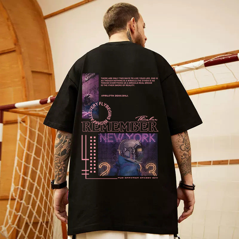Polyester Graphic Short Sleeve